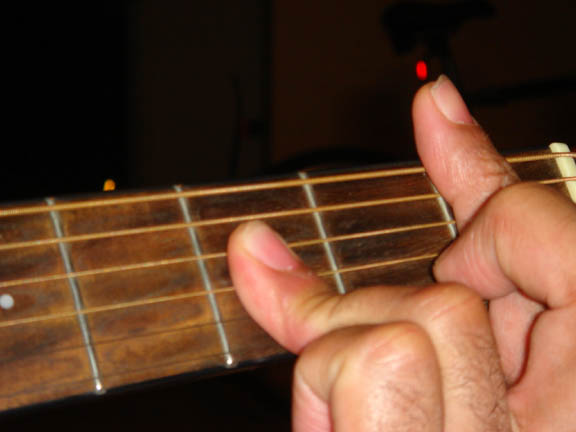 Open B Chord