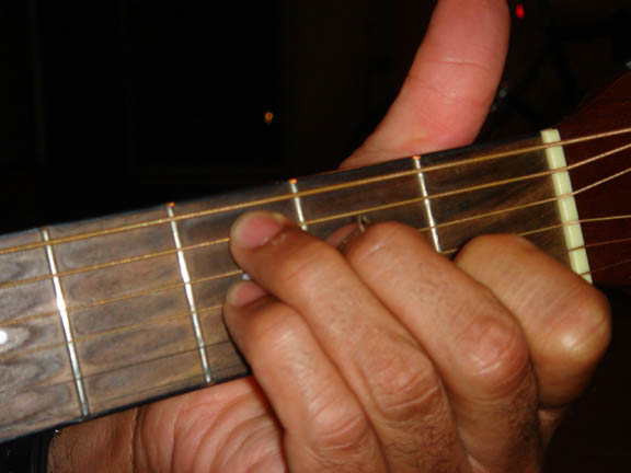 Open C7 Chord