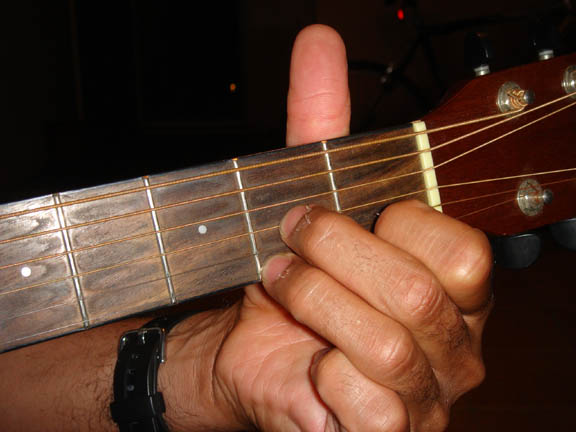 Open D7 Chord